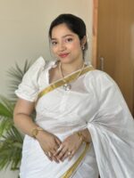 95 Count Pure Cotton South Indian Saree - Image 4