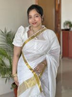 95 Count Pure Cotton South Indian Saree